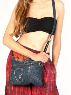 Bolso Vaquero Vintage con Bandolera,  para comprar al por mayor o detalle  en la categoría de Complementos y Accesorios Hippies  Alternativos  | ZAS. [BOMI06]