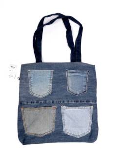 Detalle no seleccionable para compra Bolsos y Mochilas Jeans - Este bolso vaquero rectangular BOMI11.