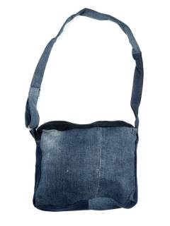 Bolsos y Mochilas Jeans - Bolso cuadrado con tejido BOMI15.