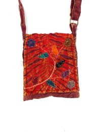 Modelo: Rojo Bolsos y Mochilas Hippies - bolsito hippie ramas. BOMT09 - Modelo Rojo
