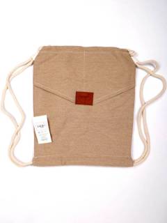 Modelo: Marrón cl Bolsos y Mochilas - Esta mochila de loneta, diseñada BOTH01 - Modelo Marrón cl