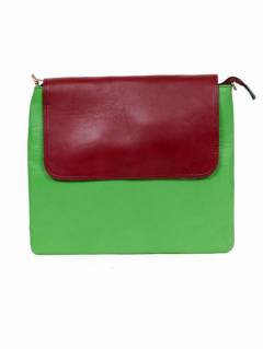 Bolso de Cuero Multicolor Minimalista BOVN01 para comprar al por mayor o detalle  en la categoría de Complementos y Accesorios Hippies  Alternativos  | ZAS.