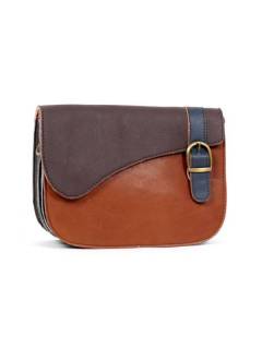 Modelo: M219 Bolsos de Cuero - Bolso hippie de cuero realizado BOVN04 - Modelo M219