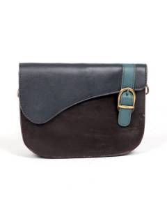 Bolso de Cuero de Colores Mediano Asimétrico BOVN04 para comprar al por mayor o detalle  en la categoría de Complementos y Accesorios Hippies  Alternativos  | ZAS.