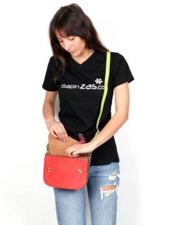 Detalle no seleccionable para compra Bolsos de Cuero - Bolso hippie de cuero realizado BOVN04.