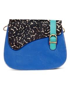 Bolso de Cuero Animal Print Grande Asimétrico, para comprar al por mayor o detalle.[BOVN05-A]