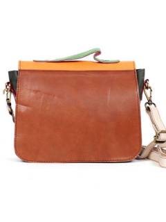 Detalle no seleccionable para compra Bolsos de Cuero - Bolso hippie de cuero realizado BOVN06.