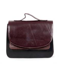 Modelo: M2111 Bolsos de Cuero - Bolso hippie de cuero realizado BOVN06 - Modelo M2111