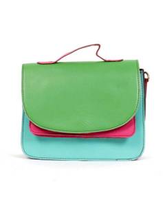 Modelo: M216 Bolsos Hippies de Cuero - Bolso hippie de cuero realizado BOVN06 - Modelo M216