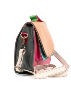 Detalle no seleccionable para compra Bolsos de Cuero - Bolso hippie de cuero realizado BOVN06.