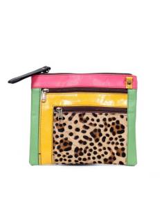 Modelo: M214 Bolsos de Cuero - Bolso hippie de cuero plano BOVN07-A - Modelo M214