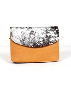 Modelo: M2221 Bolsos de Cuero - Bolsos cuadrados DE PIEL RECICLADA BOVN09 - Modelo M2221
