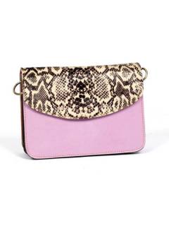 Modelo: M2227 Bolsos de Cuero - Bolsos cuadrados DE PIEL RECICLADA BOVN09 - Modelo M2227
