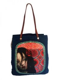 Modelo: Wb10 Bolso Fhida Khalo de Algodon Mod Wb10