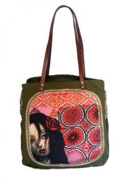 Modelo: Wb05 Bolso Fhida Khalo de Algodon Mod Wb05
