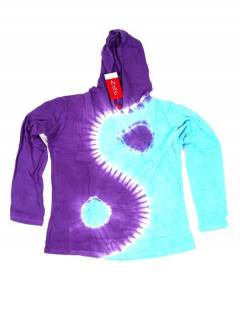 Modelo: Morado Camisetas de Manga Larga - Camiseta de algodón CACEV07 - Modelo Morado