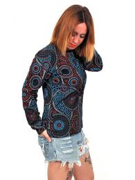 Detalle no seleccionable para compra Outlet Ropa Hippie - Camiseta de rayón de CAEV03.