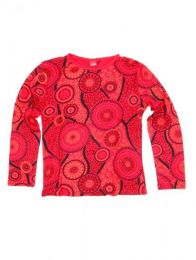 Modelo: 181 Outlet Ropa Hippie - Camiseta de rayón de CAEV03 - Modelo 181