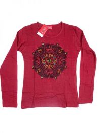 Modelo: Rojo Camiseta de algodón Mod Rojo