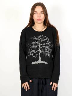 Camiseta Manga Larga Arbol Vida CAEV12 para comprar al por mayor o detalle  en la categoría de Ropa Hippie de Mujer | ZAS.