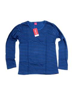 Modelo: Azul 23 Camisetas de Manga Larga - Camiseta básica de CAEV18 - Modelo Azul 23