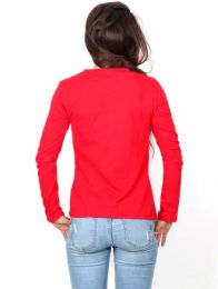 Detalle no seleccionable para compra Camiseta de manga larga con detalle del producto