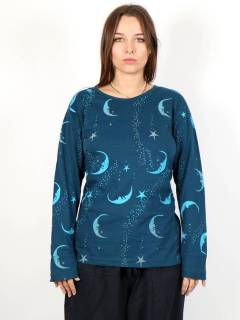  Camiseta M Larga estampado Lunas y Estrellas para comprar al por mayor o detalle  en la categoría de   [CAEV36] .