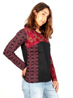Detalle no seleccionable para compra Camisetas Hippie M Larga - Camiseta de algodón CAEV38.
