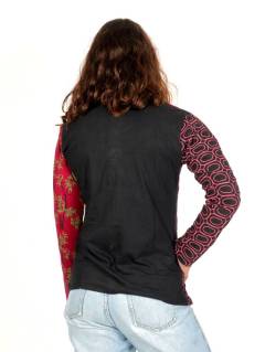 Detalle no seleccionable para compra Camisetas Hippie M Larga - Camiseta de algodón CAEV38.