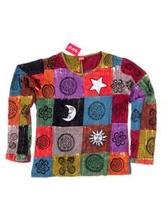 Detalle no seleccionable para compra Camisetas Hippie M Larga - Camiseta de manga larga con CAEV44.