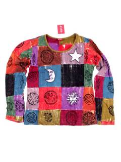 Detalle no seleccionable para compra Camisetas Hippie M Larga - Camiseta de manga larga con CAEV44.