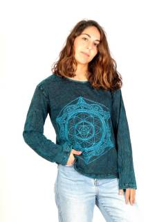 Detalle no seleccionable para compra Camisetas Hippie M Larga - Camiseta de manga larga ideal CAEV45.