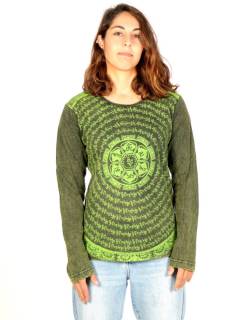 Camiseta Print Tibetano Lavada a la Piedra,  para comprar al por mayor o detalle  en la categoría de Ropa Hippie Bohemia de Mujer | ZAS. [CAEV46]