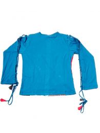 Detalle no seleccionable para compra Camisetas de Manga Larga - Camiseta con frontal en patchwork CAHC12.