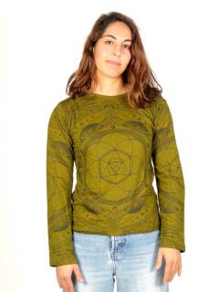 Camiseta Mandala con estampado integral, para comprar al por mayor o detalle.[CAHC18]
