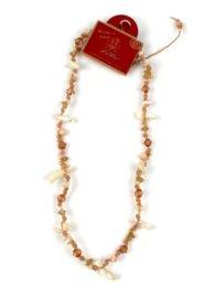 Modelo: M5 Outlet Bisutería hippie - Collar cuentas, conchas CCU2 - Modelo M5