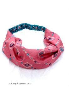 Detalle no seleccionable para compra Cintas Palos y Pinchos - Accesorios Pelo - Cinta del pelo seda estampada, CEHC04.