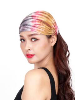 Cinta-Banda Tie Dye ancha con elástico [CEPN02]. Cintas Palos y Pinchos -  Accesorios Pelo para comprar al por mayor o detalle  en la categoría de Complementos y Accesorios Hippies  Alternativos  | ZAS.