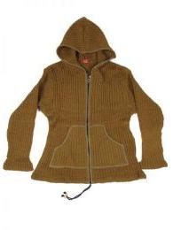 Modelo: Marrón Sudadera de lana Alternativa. Mod Marrón