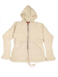 Modelo: Crudo Sudadera de lana Alternativa. Mod Crudo