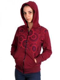 Detalle no seleccionable para compra Sudadera hippie bordad. Sudadera detalle del producto