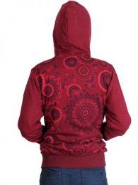 Detalle no seleccionable para compra Sudadera hippie bordad. Sudadera detalle del producto