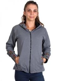 Detalle no seleccionable para compra Sudadera hippie bordadA. Sudadera detalle del producto
