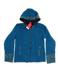 Modelo: Azul Sudadera hippie bordadA. Sudadera Mod Azul