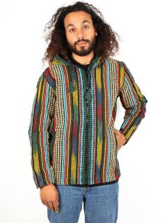 Chaqueta Hippie Étnica Multicolor [CHEV12]. Sudaderas y Chaquetas para comprar al por mayor o detalle  en la categoría de Ropa Hippie de Hombre, Artesanal | ZAS.