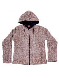 Modelo: Marrón Chaquetas/ Abrigos - Chauqeta hippie étnica CHEV19 - Modelo Marrón