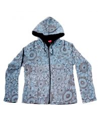 Modelo: Azul Chaquetas/ Abrigos - Chauqeta hippie étnica CHEV19 - Modelo Azul
