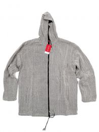 Modelo: Negro Sudaderas - Abrigos - Chauqeta punto espiga grueso CHEV23 - Modelo Negro