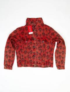 Modello: rosso Felpe per ragazze - Giacca denim CHEV26B - Modello rosso