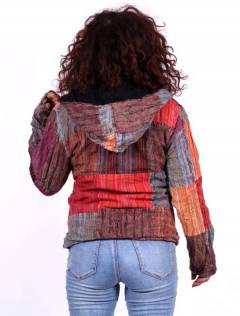 Chaquetas y Abrigos - Chaqueta realizada en patchwork CHEV27.